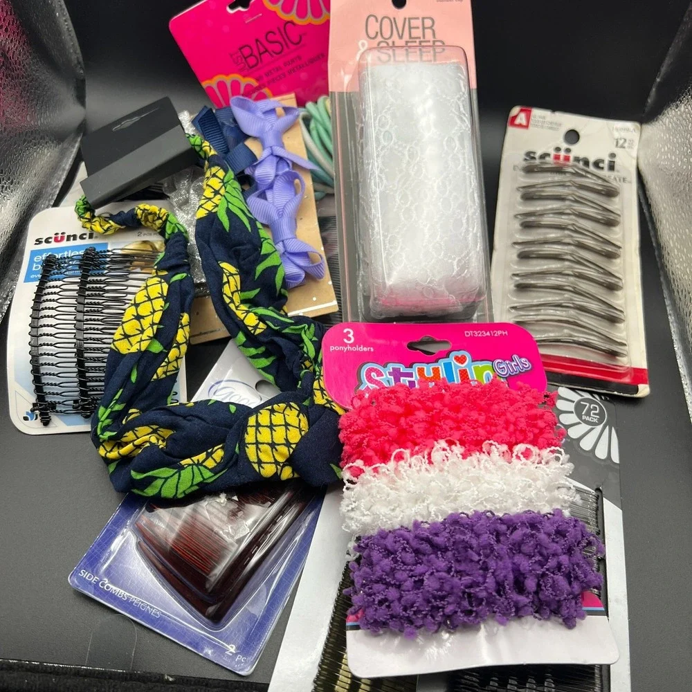 Large Assortment Hair Clips Barrett Bobby Pins ~ Variety of Brands ~ ALL NEW